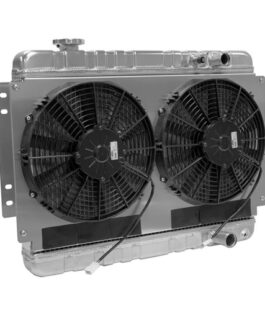 1964-67 Chevy Chevelle LSX radiator w/ dual electric fans